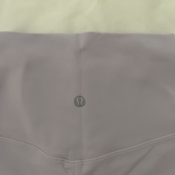 Lululemon purple leggings short (size 4) - Picture 2 of 3